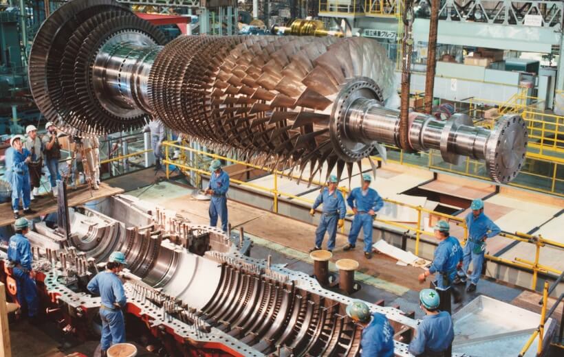 1989 年，在高砂工廠完成M501F 燃氣輪機實際負荷測試